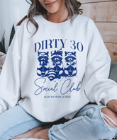 Dirty 30 Social Club -Unisex Oversized Standard T-Shirt